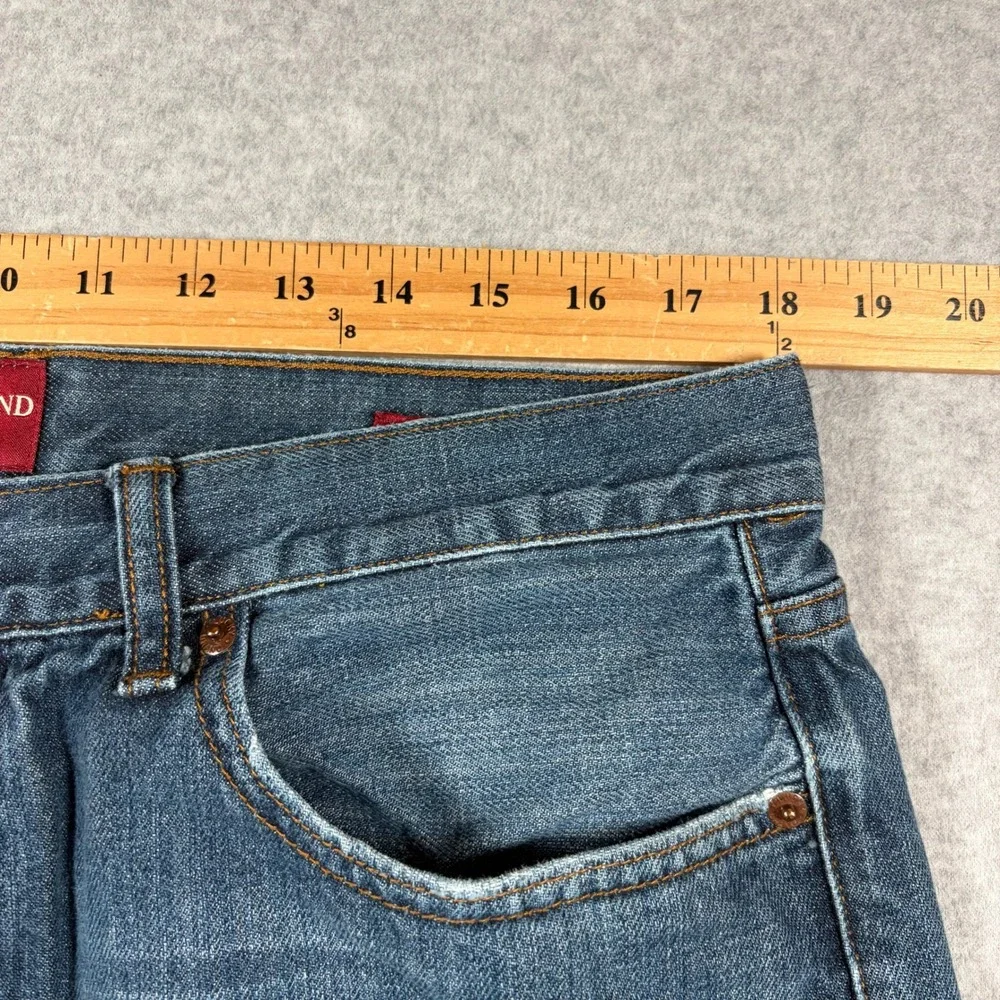 Lucky Brand 181 Relaxed Straight Jeans Men's 36x32 Blue Denim 100% Cotton